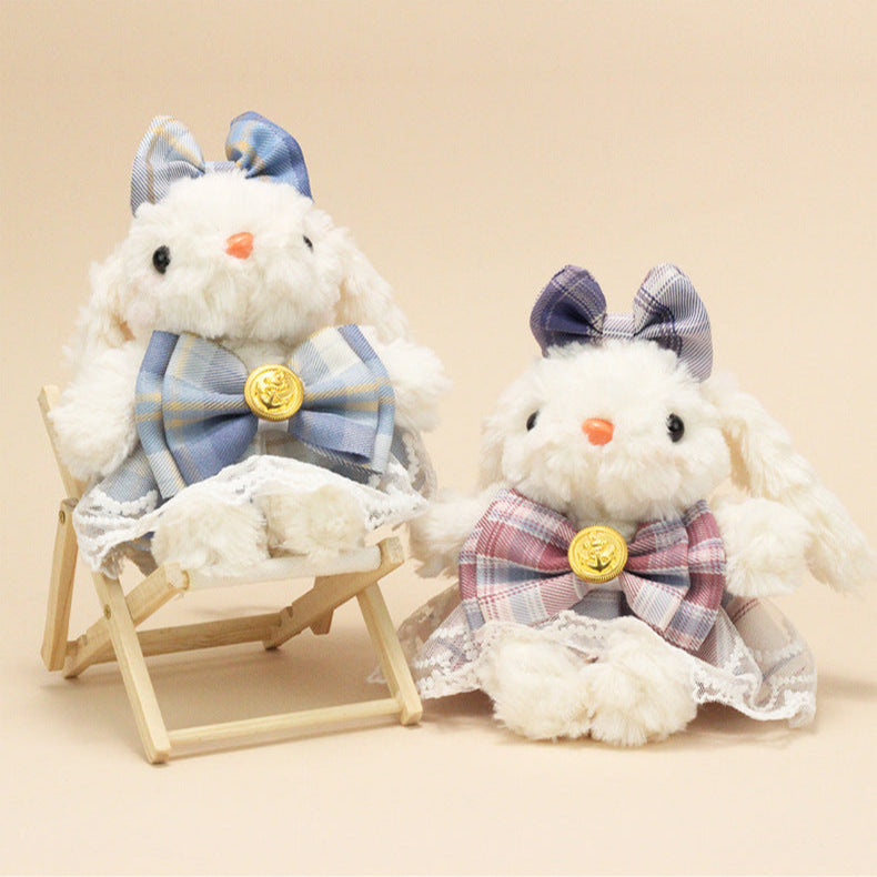 Floppy-Eared Rabbit Bunny Plush Pendant