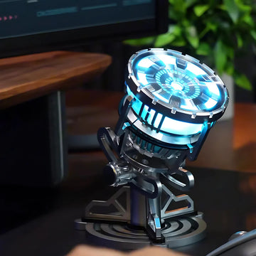 Adorno ambiental de escritorio del Reactor Arc de Iron Man de Marvel