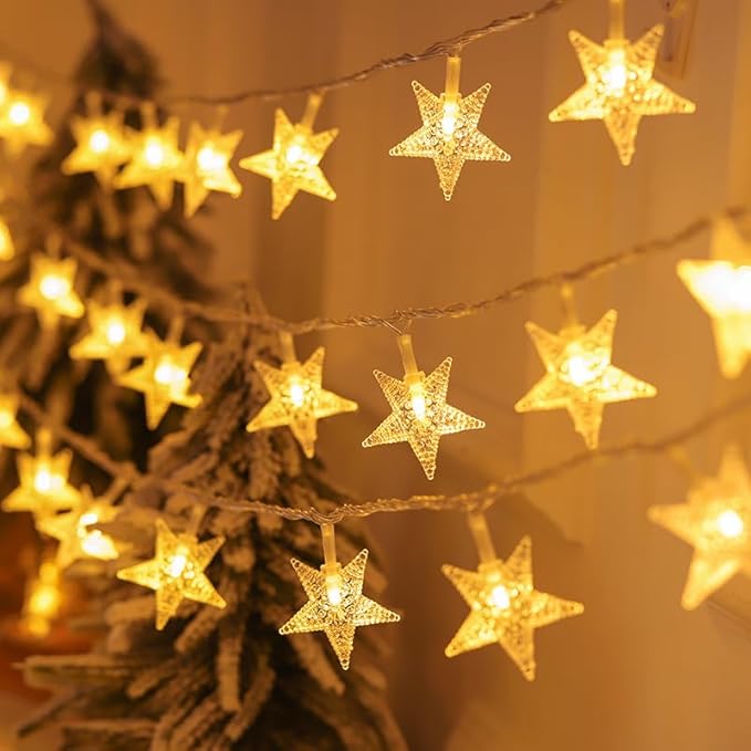 Christmas Star String Lights