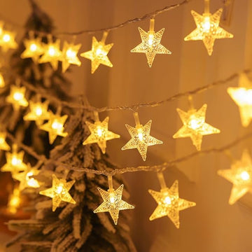 Christmas Star String Lights