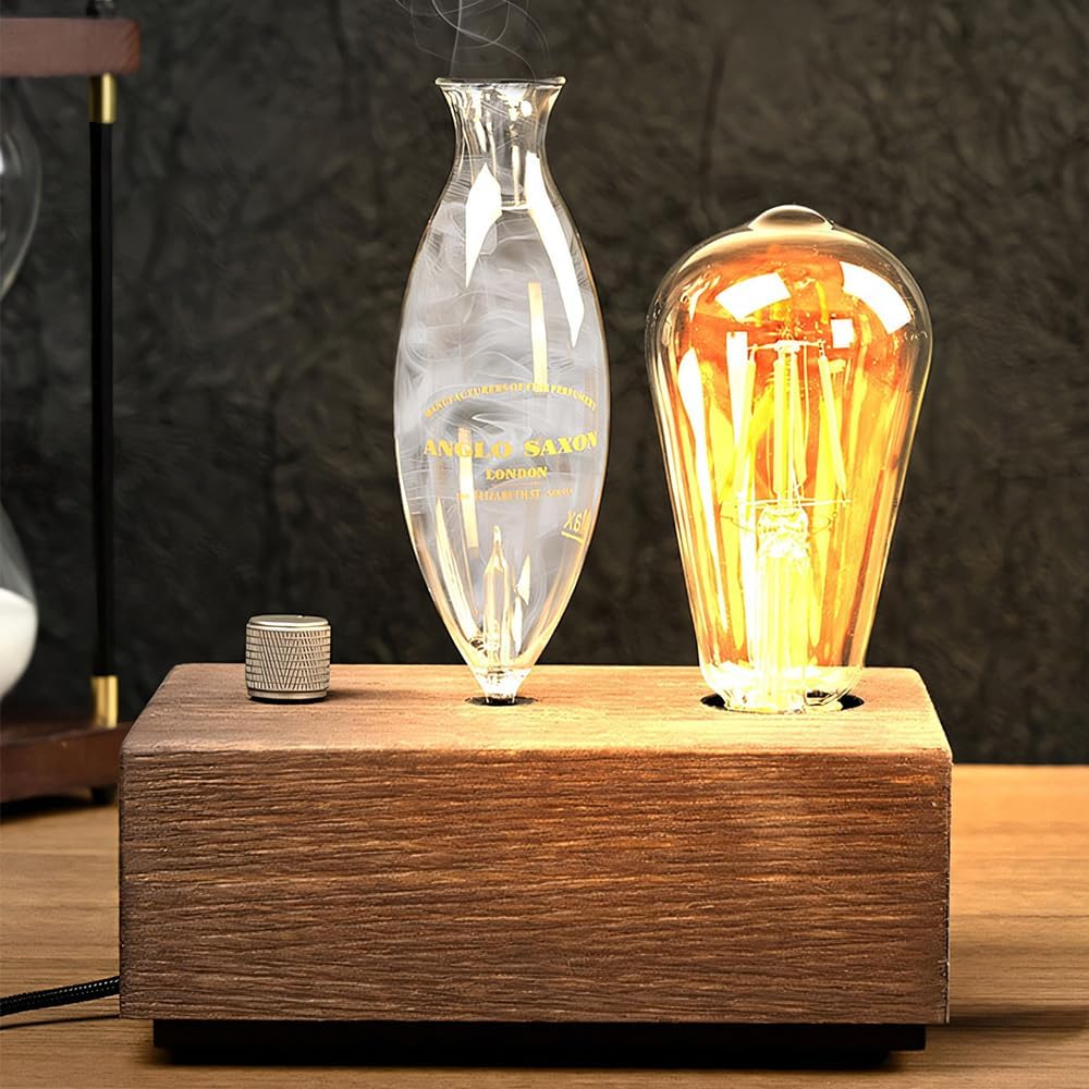 Vintage Bulb Aroma Diffuser Speaker