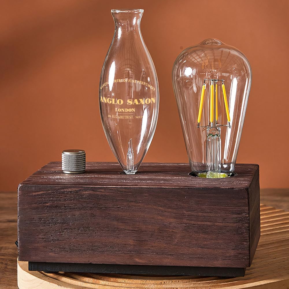 Vintage Bulb Aroma Diffuser Speaker