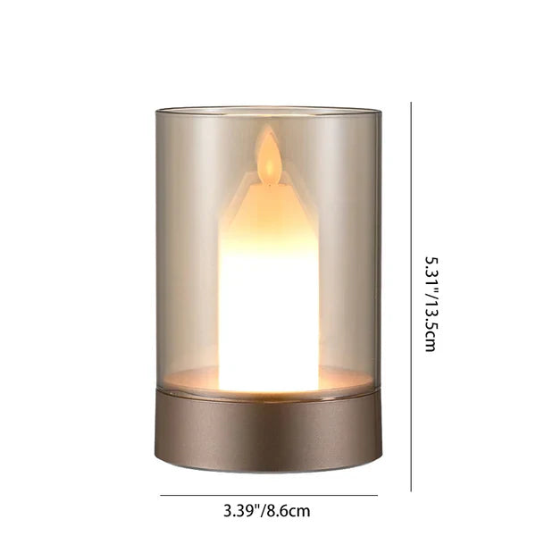 Flameless Candle Gesture Table Lamp