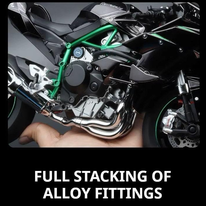 1:6 Scale Premium Ninja H2R Model with Realistic Sound & Smoke Effects