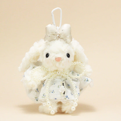 Floppy-Eared Rabbit Bunny Plush Pendant