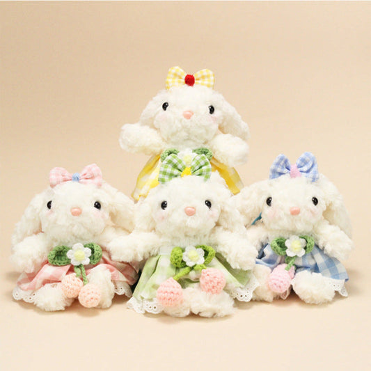 Floppy-Eared Rabbit Bunny Plush Pendant