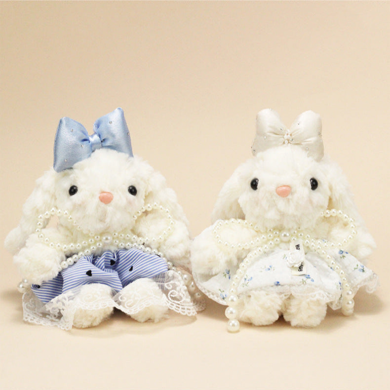Floppy-Eared Rabbit Bunny Plush Pendant