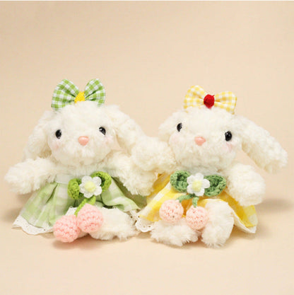 Floppy-Eared Rabbit Bunny Plush Pendant