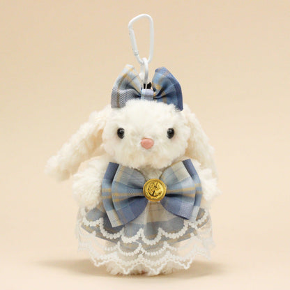 Floppy-Eared Rabbit Bunny Plush Pendant
