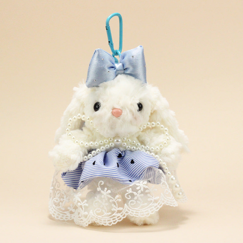 Floppy-Eared Rabbit Bunny Plush Pendant