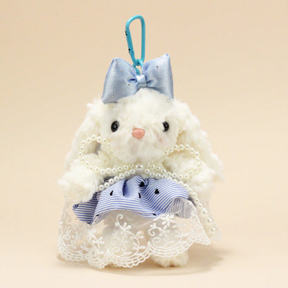 Floppy-Eared Rabbit Bunny Plush Pendant