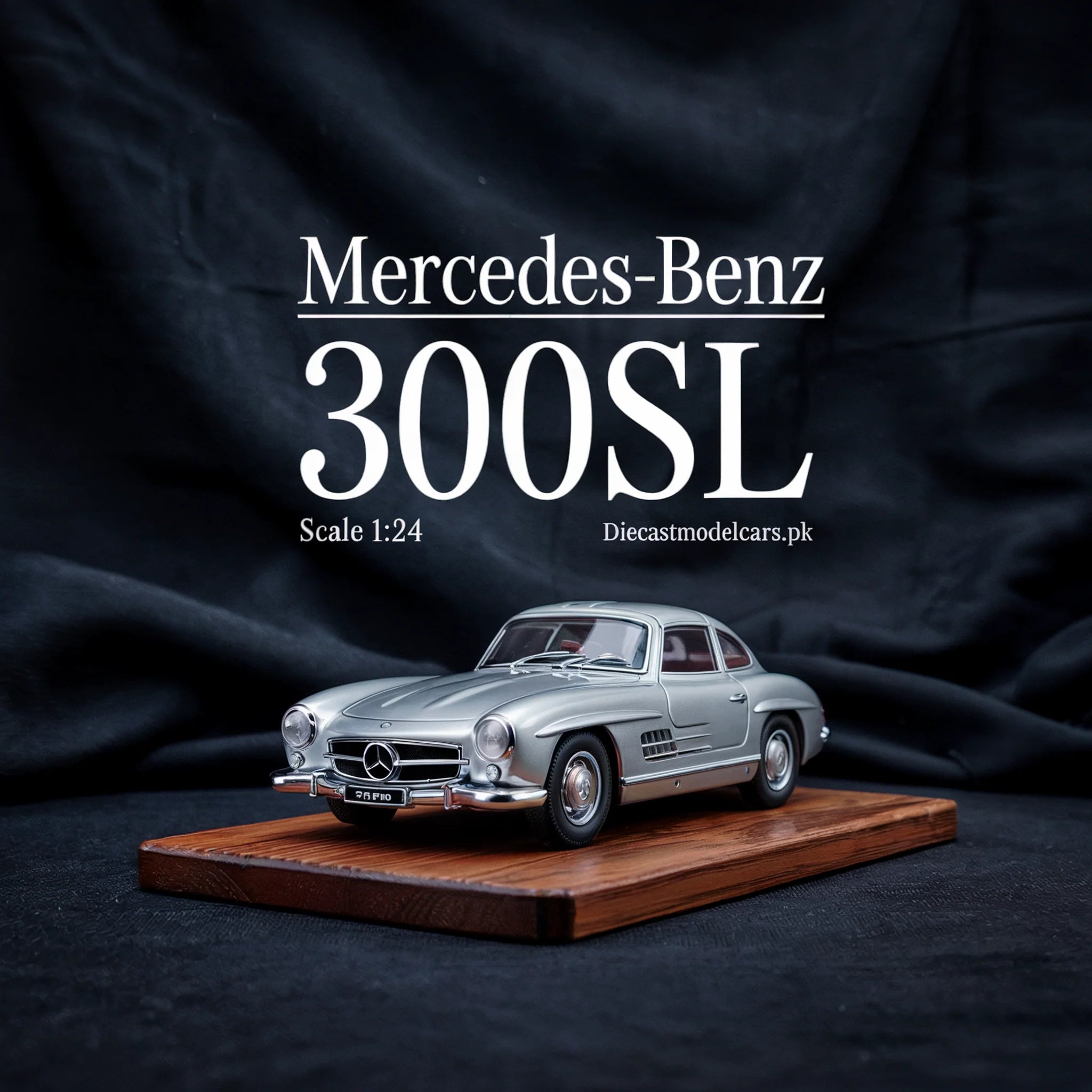 1:24 Diecast Model Mercedes Benz 300-SL