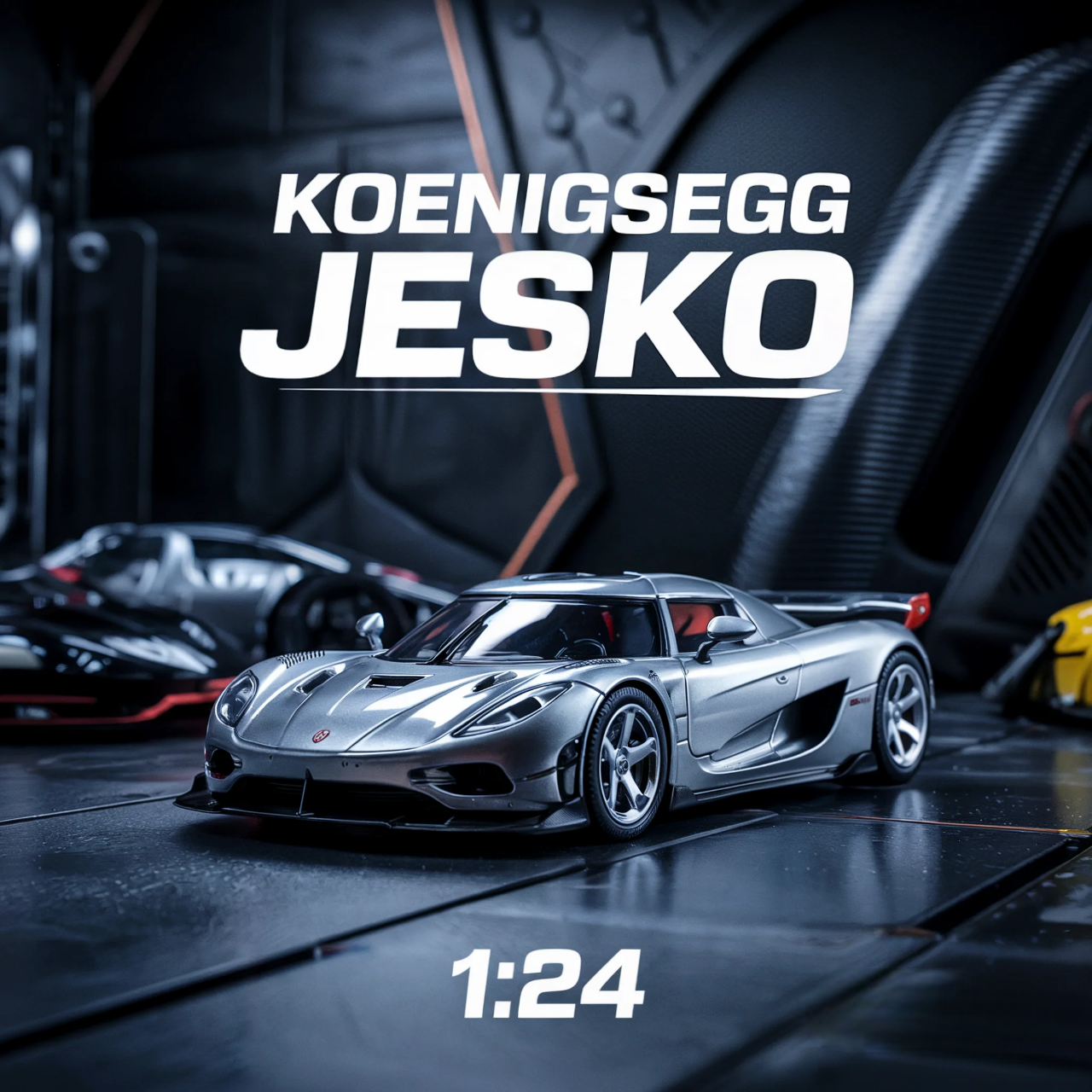 1:24 Diecast Model Koenigsegg Jesko