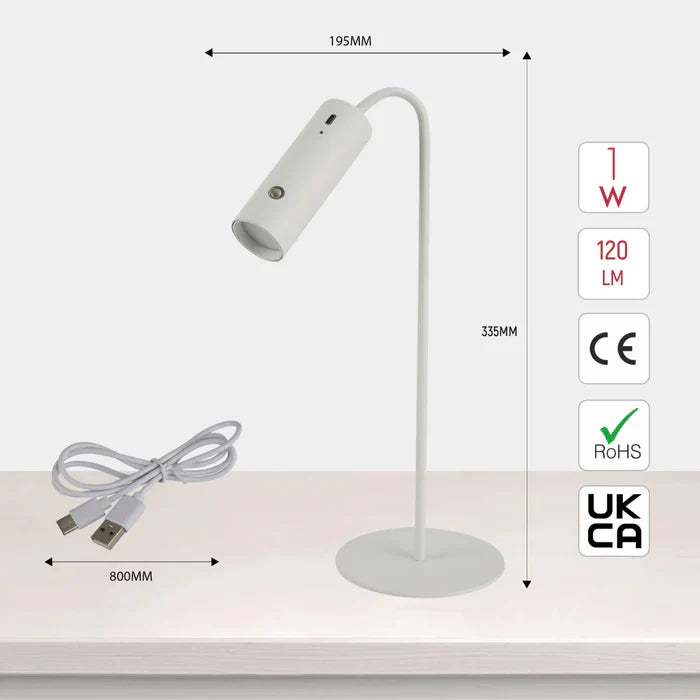 Multi-functional LED Table Lamp Desk