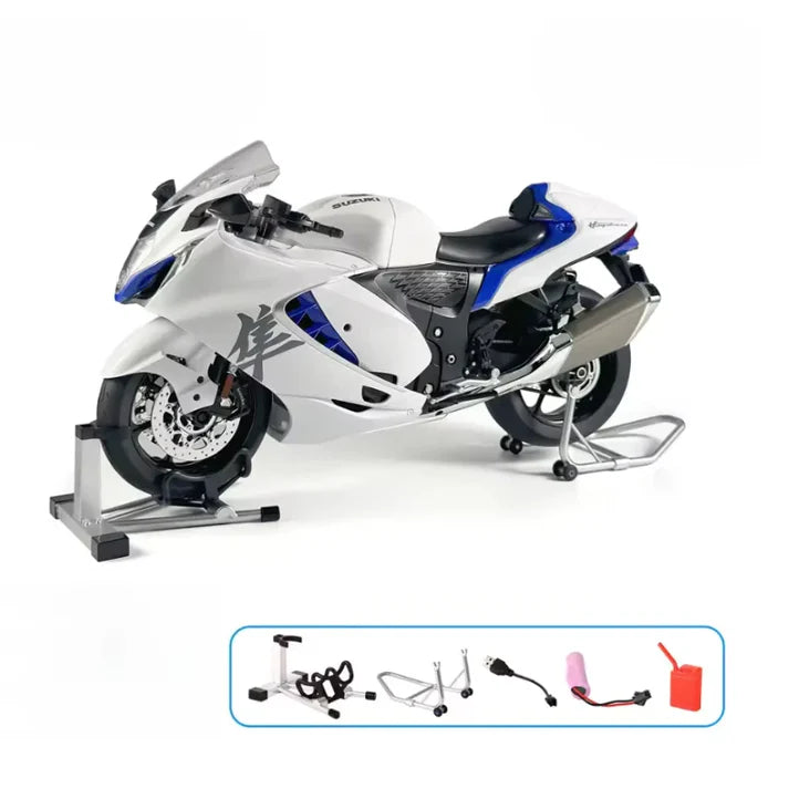 1:6 Scale Suzuki Hayabusa GSX-1300R Model - Sound, Smoke and Light